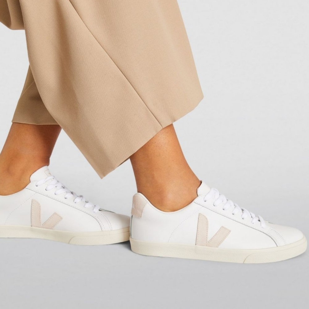 Veja White and Cream Sneakers for Effortless Style